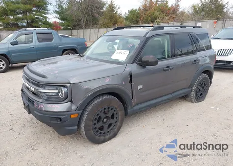 2022 Ford Bronco Sport Big Bend из США, поврежденный, VIN 3FMCR9B65NRD15100